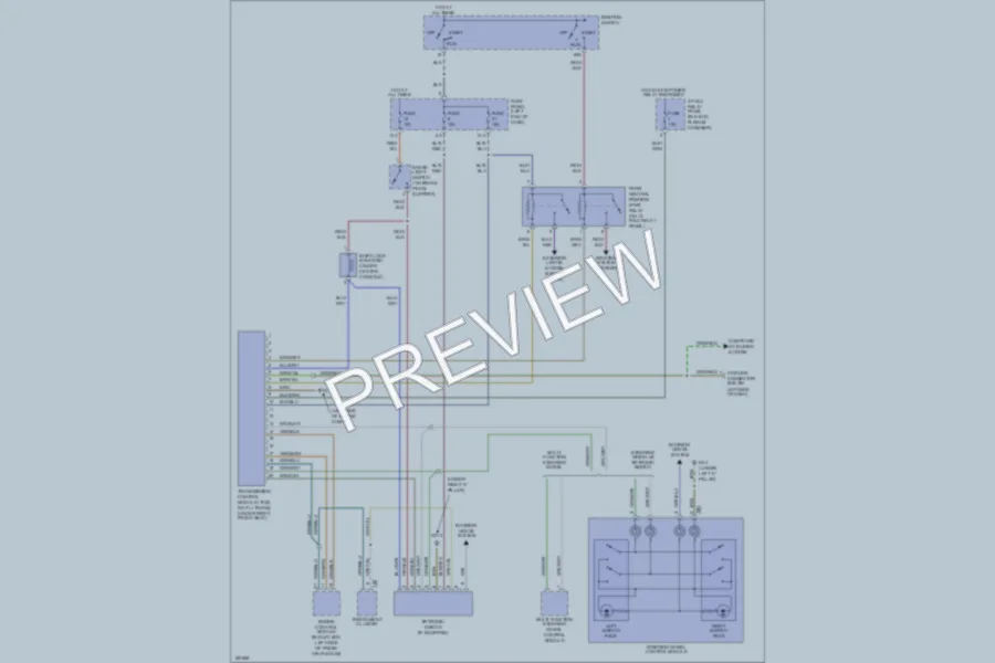 2004 Audi A6 Transmission wiring diagram preview