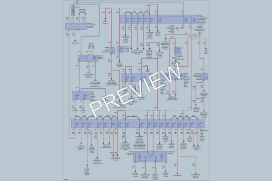 2004 Audi A8L Power Distribution wiring diagram preview