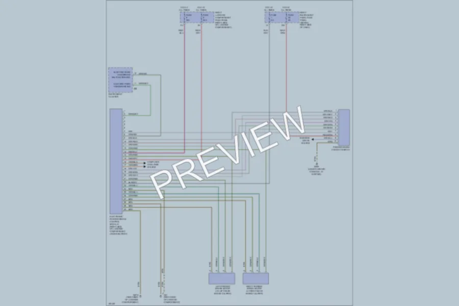 2004 Audi A8L Shift Interlock wiring diagram preview