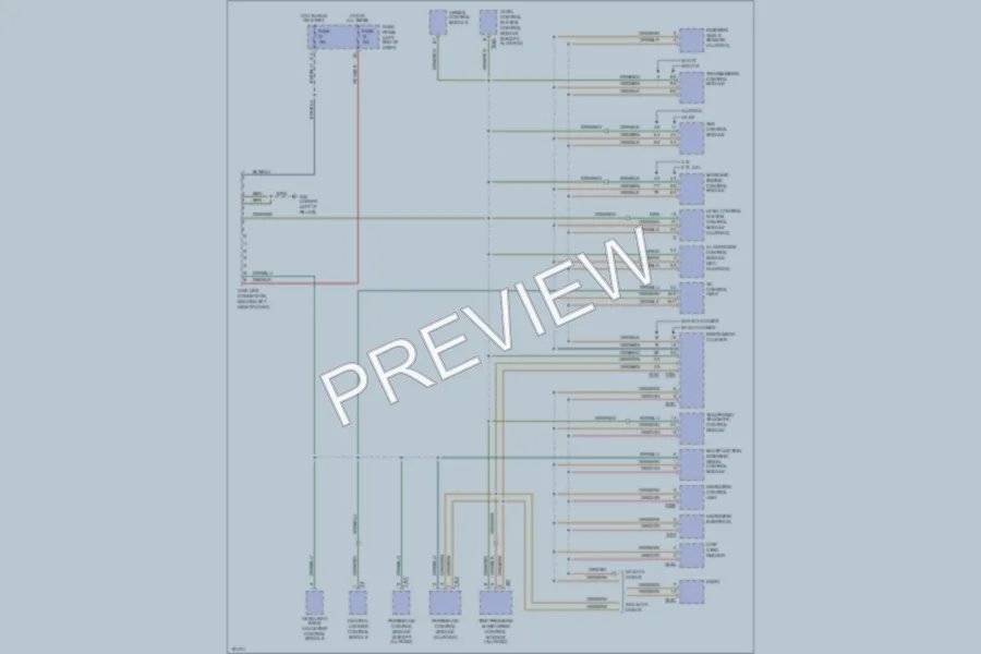 2004 Audi AllroadQuattro Computer Data Lines wiring diagram preview