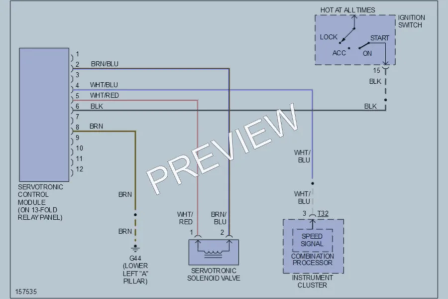 2004 Audi AllroadQuattro Electronic Power Steering wiring diagram preview