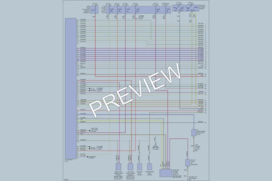 2004 Audi S4 Air Conditioning wiring diagram preview