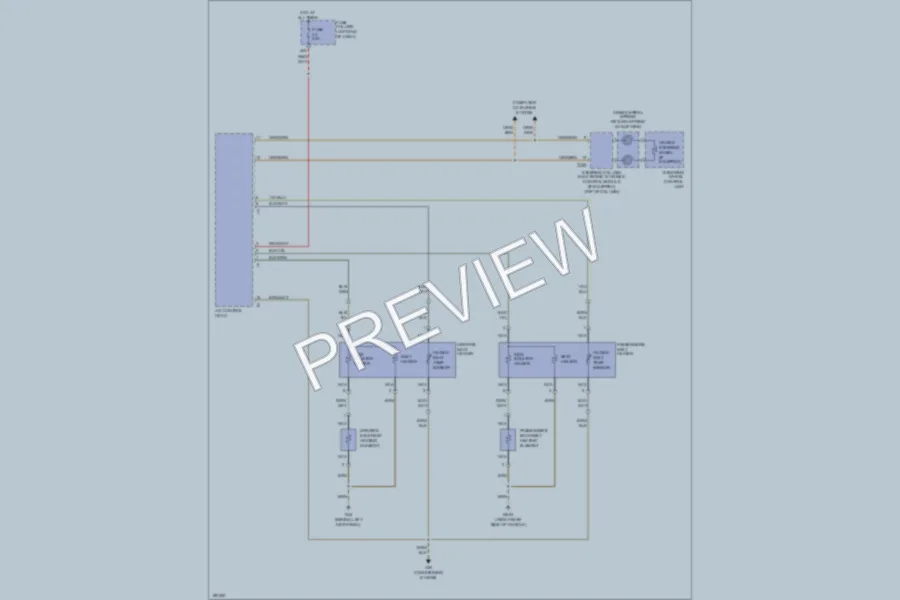 2004 Audi S4 Power Seats wiring diagram preview