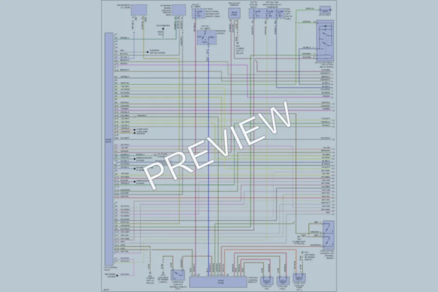 2004 Audi TT Air Conditioning wiring diagram preview