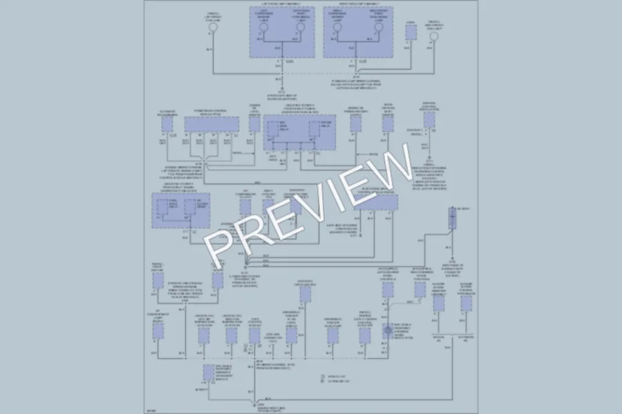 2004 Buick Century Ground Distribution wiring diagram preview