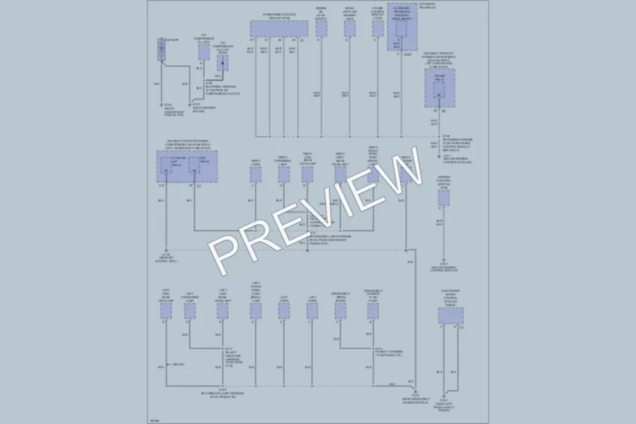2004 Buick ParkAvenue Ground Distribution wiring diagram preview