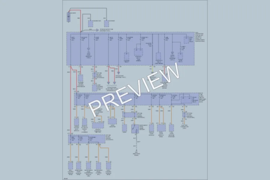 2004 Buick ParkAvenue Power Distribution wiring diagram preview