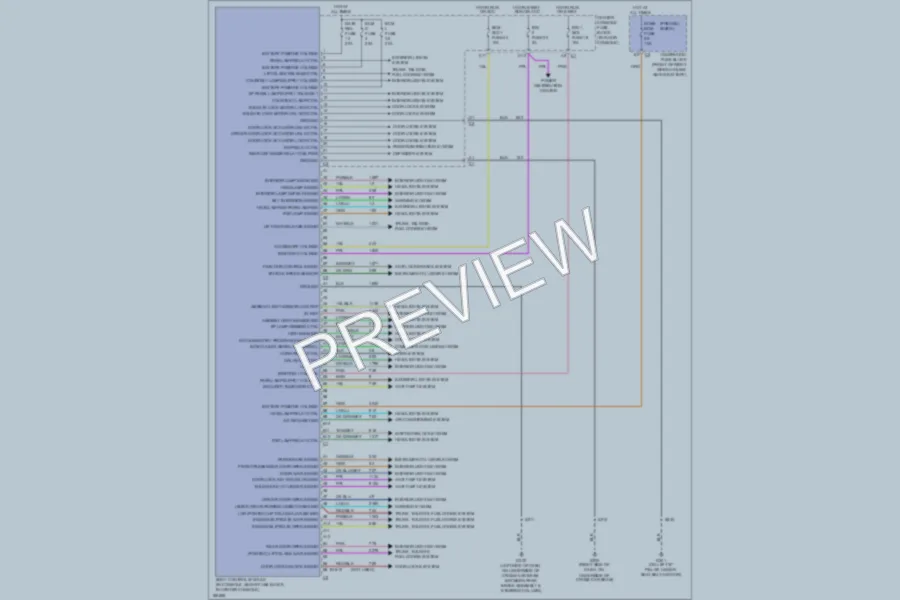 2004 Buick Rendezvous Body Control Modules wiring diagram preview