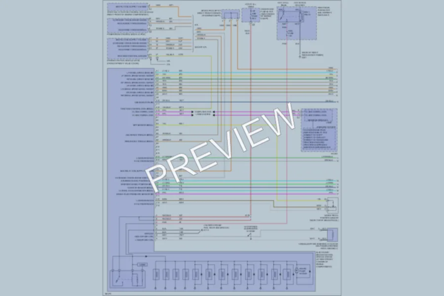2004 Cadillac CTSV Anti Lock Brakes wiring diagram preview