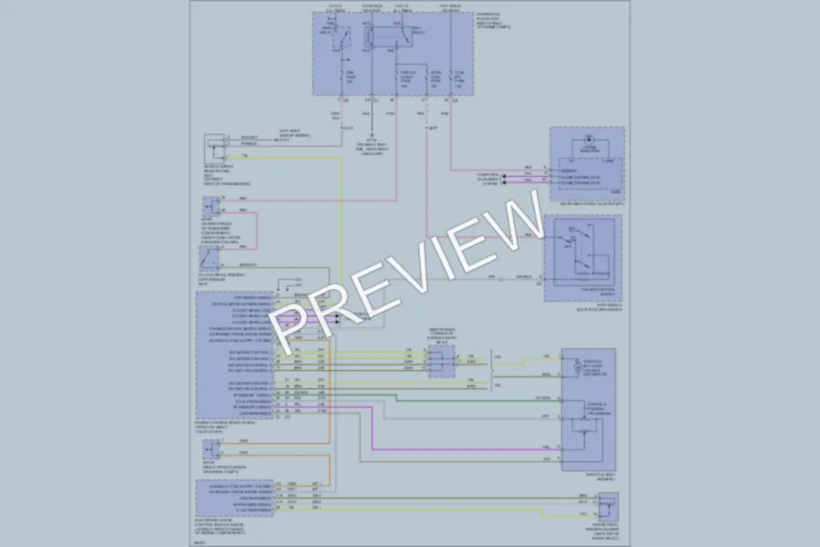 2004 Cadillac CTSV Cruise Control wiring diagram preview