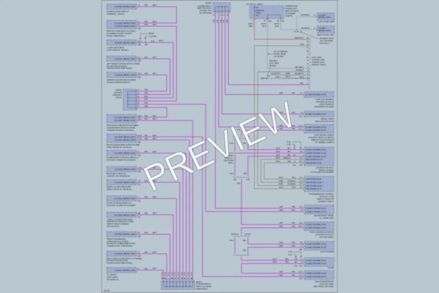 2004 Cadillac SRX Computer Data Lines wiring diagram preview
