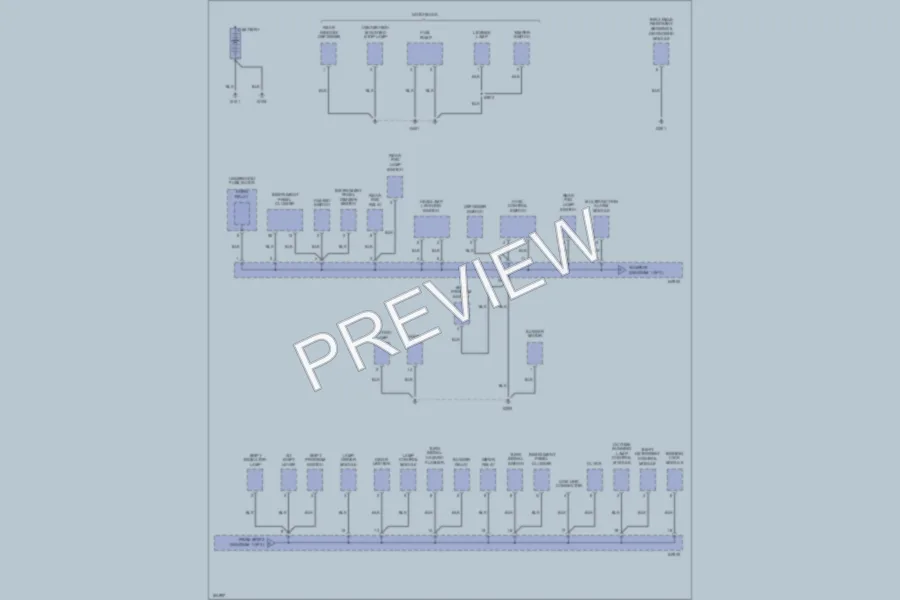 2004 Chevrolet Aveo5 Ground Distribution wiring diagram preview