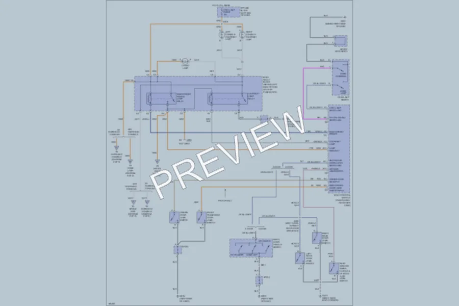 2004 Chevrolet Blazer Interior Lights wiring diagram preview