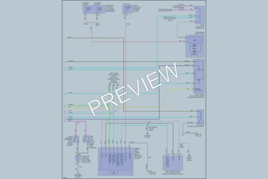 2004 Chevrolet C1500Suburban Anti Lock Brakes wiring diagram preview