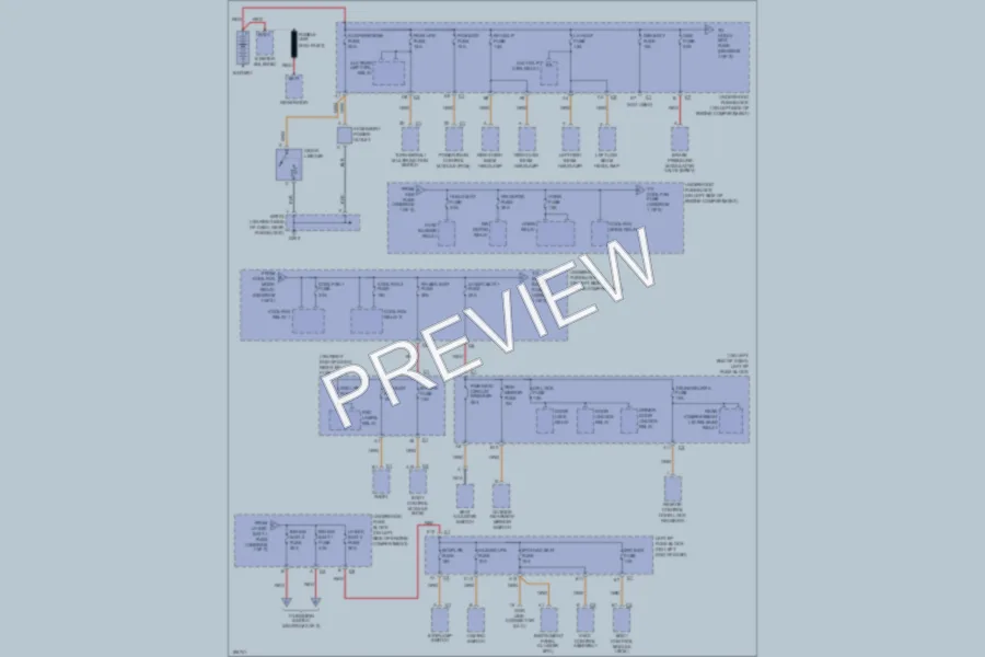 2004 Chevrolet Classic Power Distribution wiring diagram preview