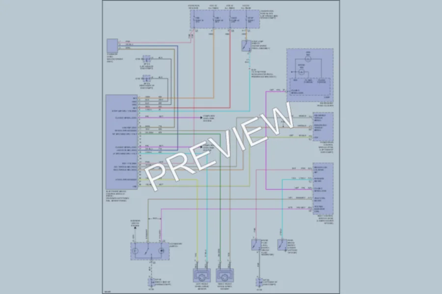 2004 Chevrolet Colorado Anti Lock Brakes wiring diagram preview
