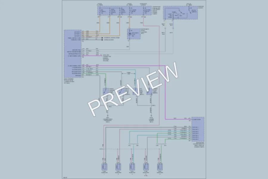 2004 Chevrolet Colorado Anti Theft wiring diagram preview