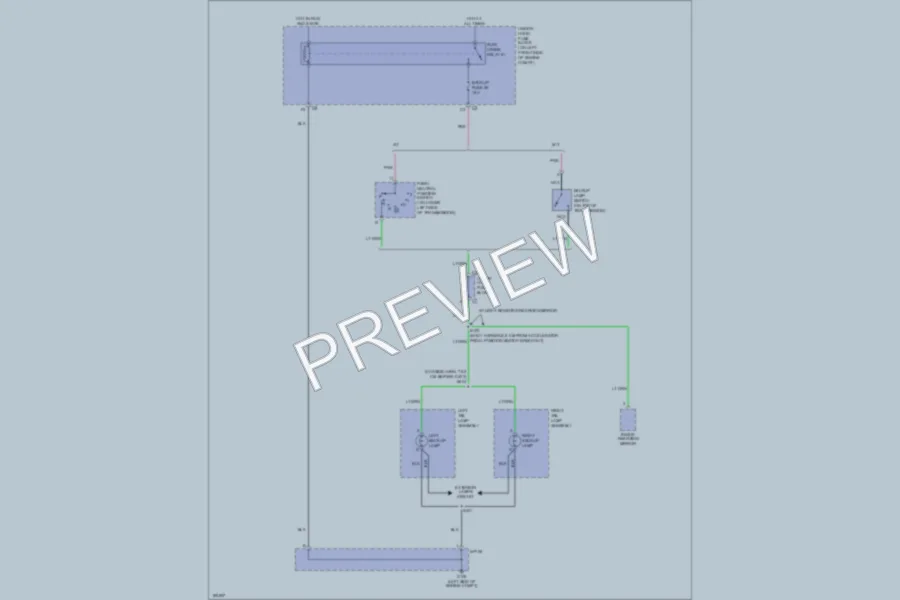2004 Chevrolet Colorado Exterior Lights wiring diagram preview