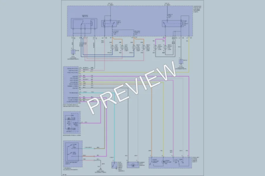 2004 Chevrolet Colorado Headlights wiring diagram preview