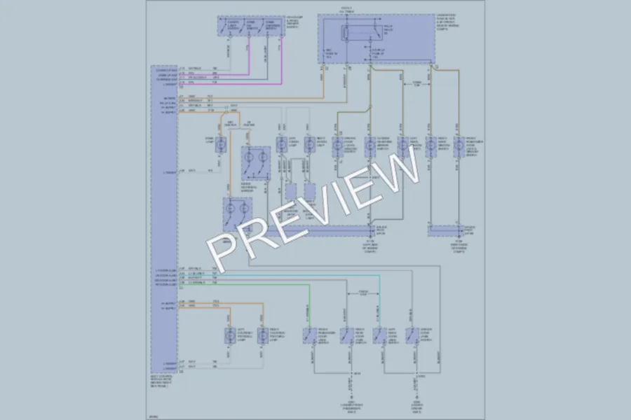 2004 Chevrolet Colorado Interior Lights wiring diagram preview