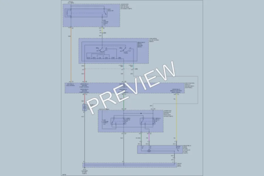 2004 Chevrolet Colorado Wiper Washer wiring diagram preview