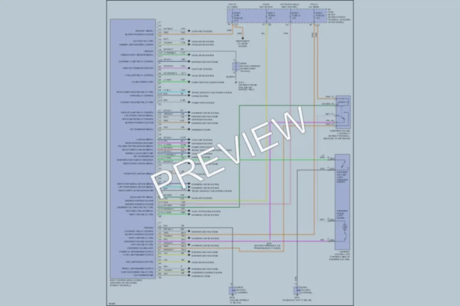 2004 Chevrolet Corvette Body Control Modules wiring diagram preview