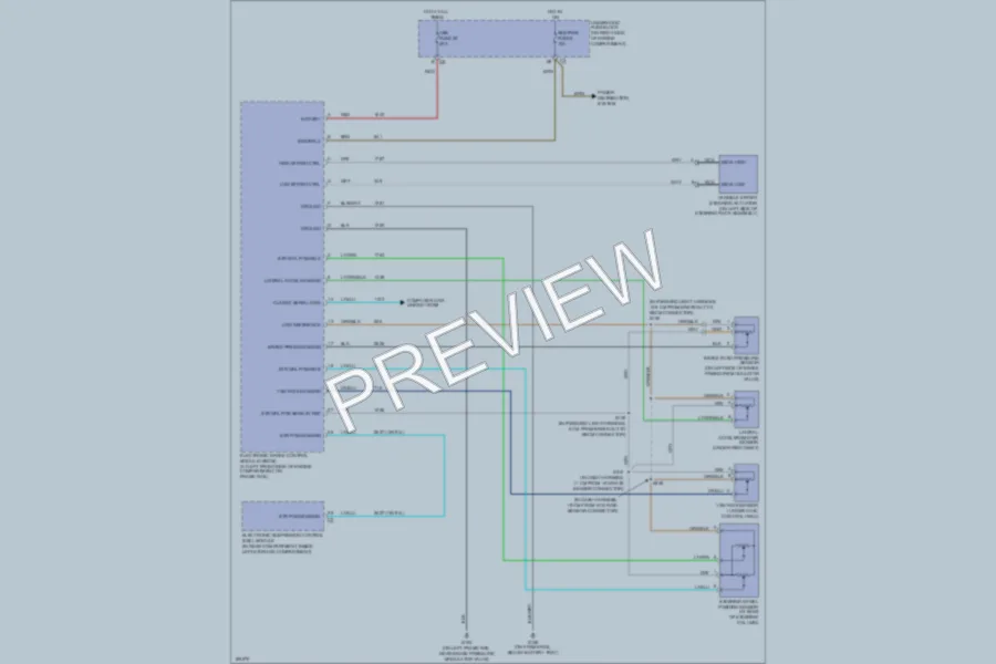 2004 Chevrolet Corvette Electronic Power Steering wiring diagram preview