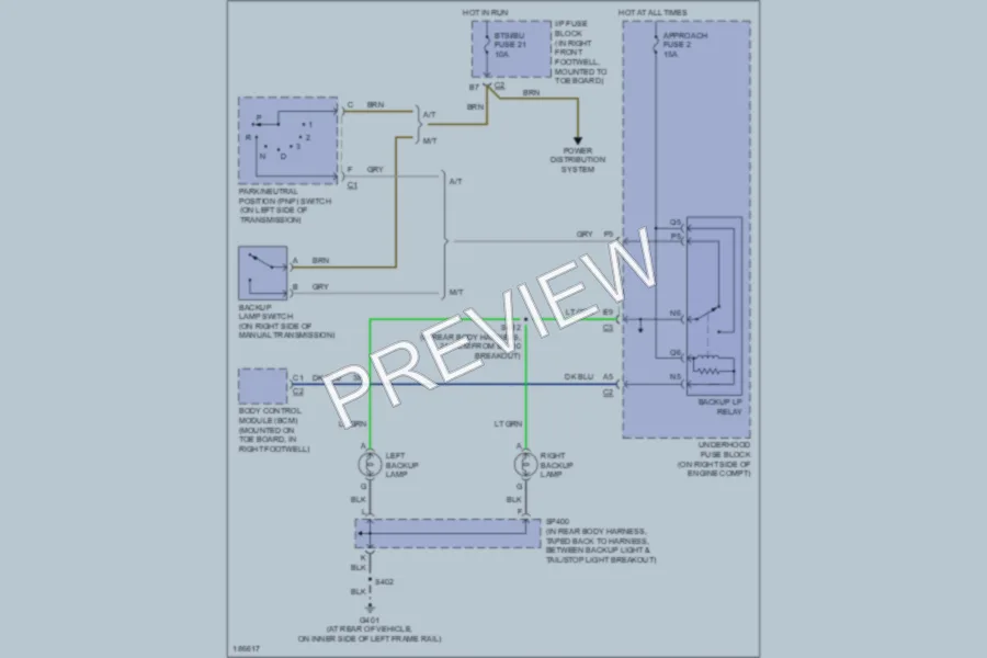 2004 Chevrolet Corvette Exterior Lights wiring diagram preview
