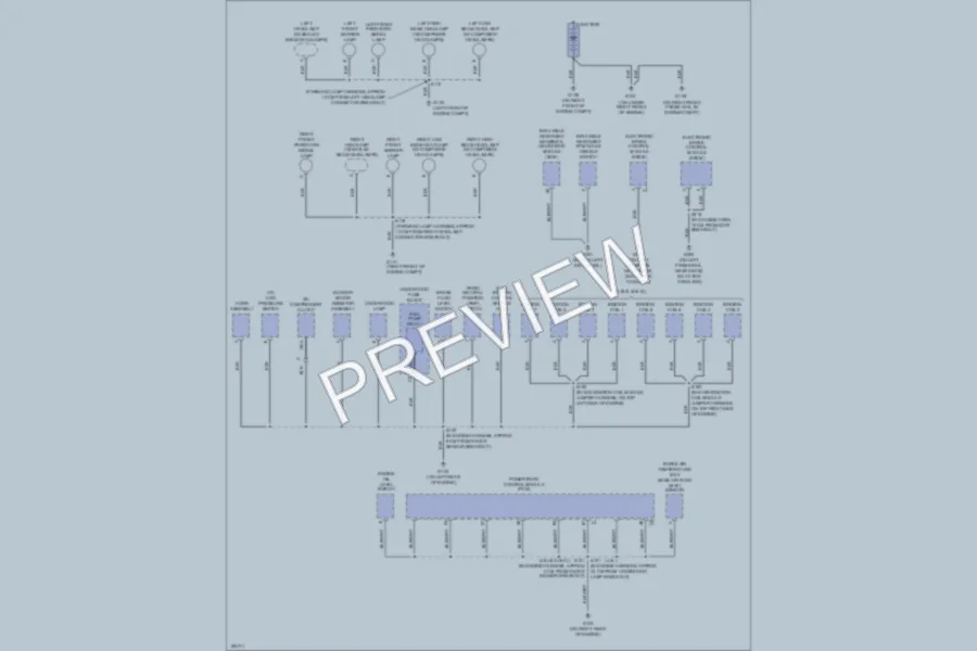 2004 Chevrolet G3500 Ground Distribution wiring diagram preview