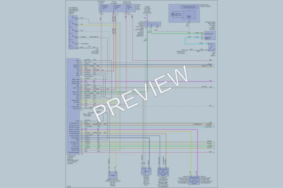 2004 Chevrolet H1500 Transmission wiring diagram preview