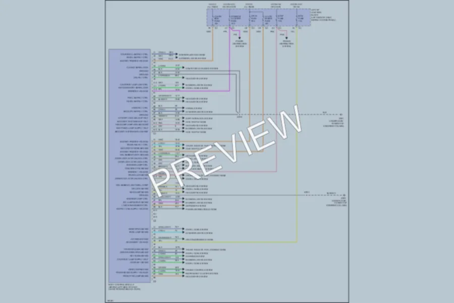 2004 Chevrolet Impala Body Control Modules wiring diagram preview