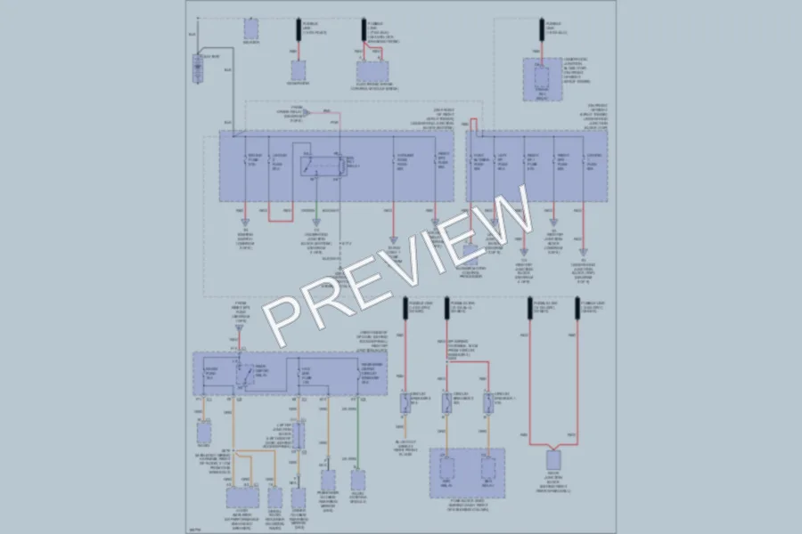 2004 Chevrolet Impala Power Distribution wiring diagram preview