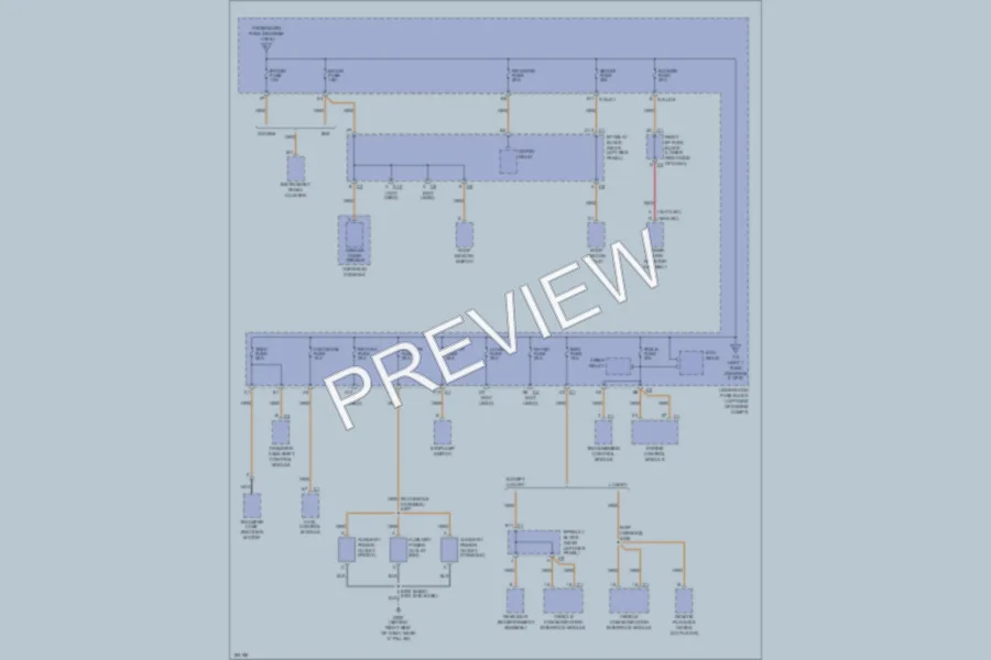 2004 Chevrolet 2500 Hd Power Distribution wiring diagram preview