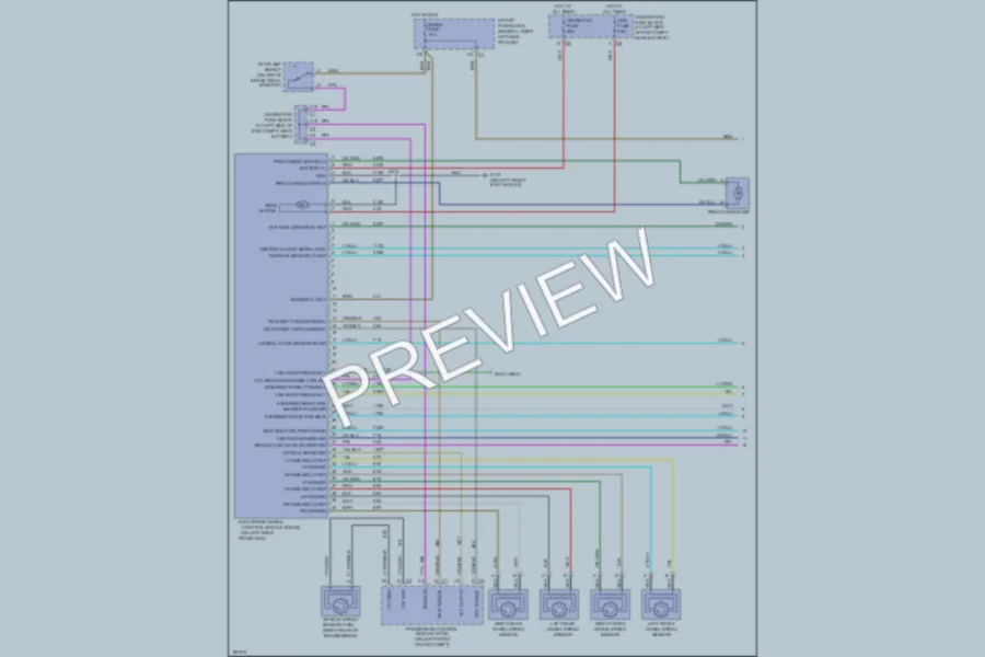 2004 Chevrolet K2500Avalanche Anti Lock Brakes wiring diagram preview