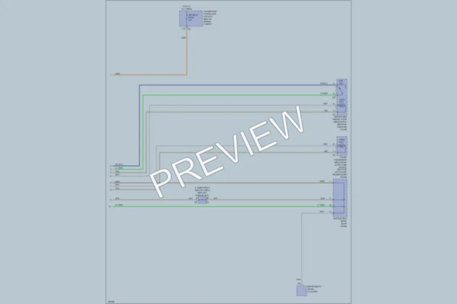 2004 Chevrolet 1500 Power Door Locks wiring diagram preview