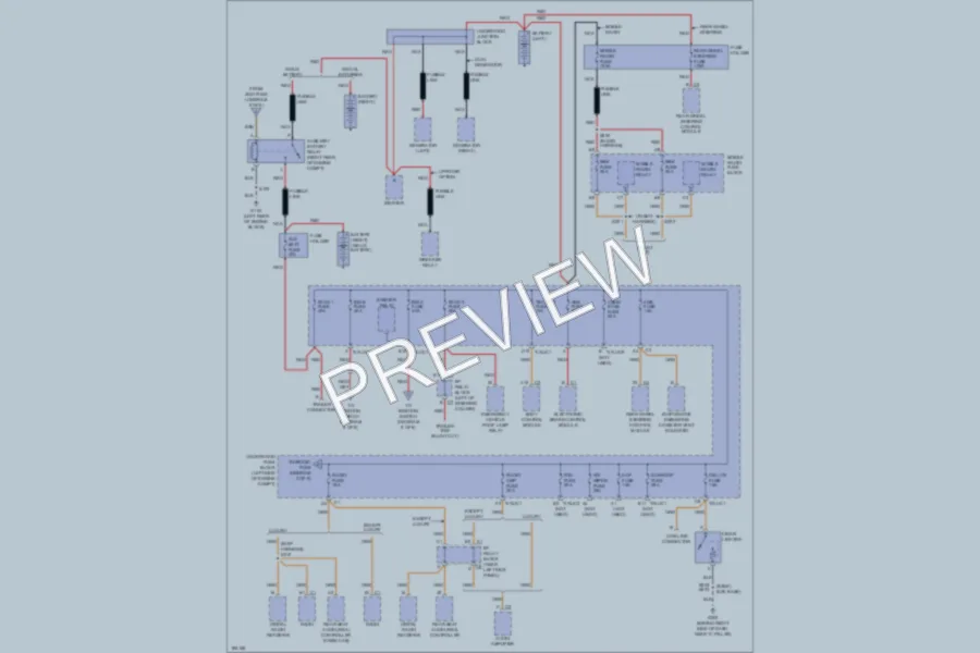 2004 Chevrolet 2500 Power Distribution wiring diagram preview