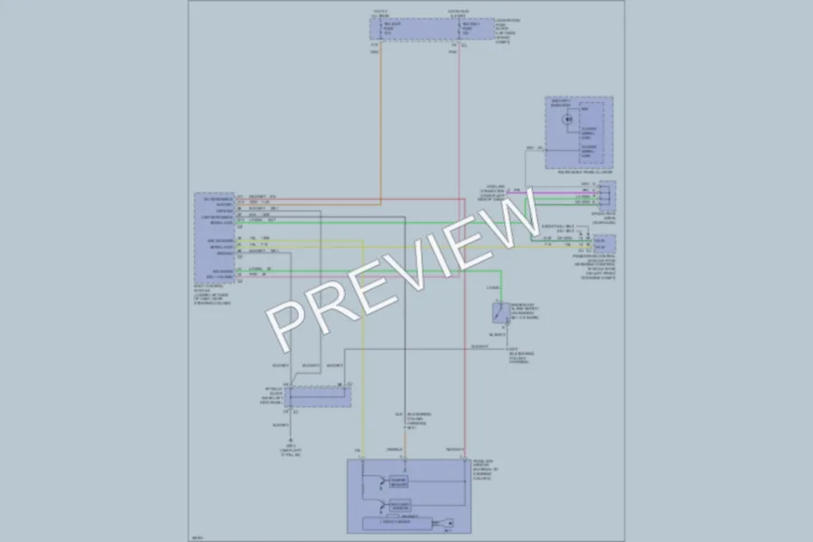 2004 Chevrolet 2500 Hd Anti Theft wiring diagram preview