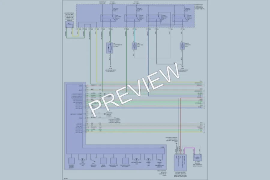2004 Chevrolet MalibuMaxx Air Conditioning wiring diagram preview