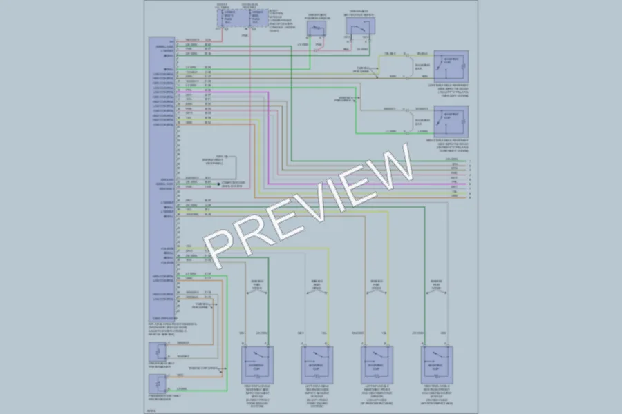2004 Chevrolet MalibuMaxx Supplemental Restraints wiring diagram preview