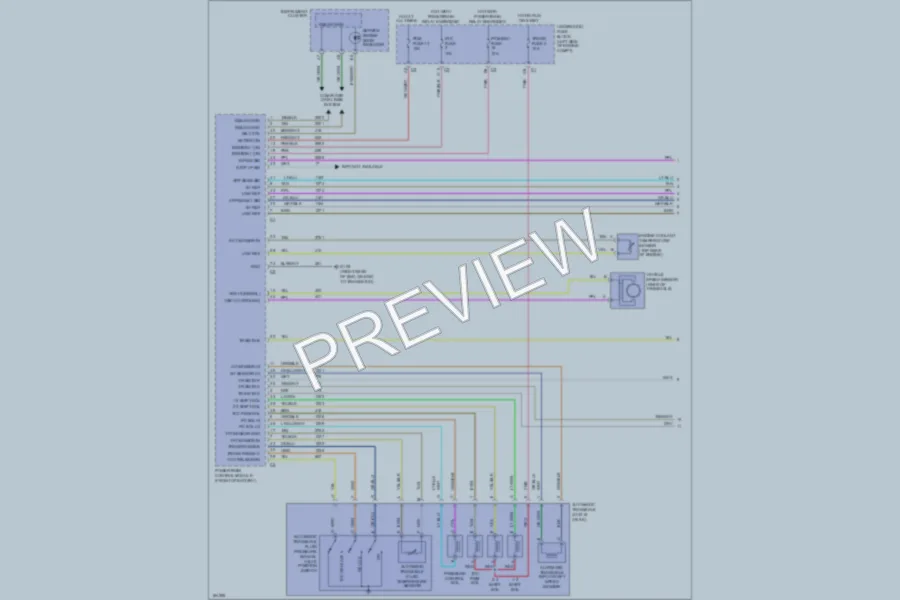 2004 Chevrolet MalibuMaxx Transmission wiring diagram preview