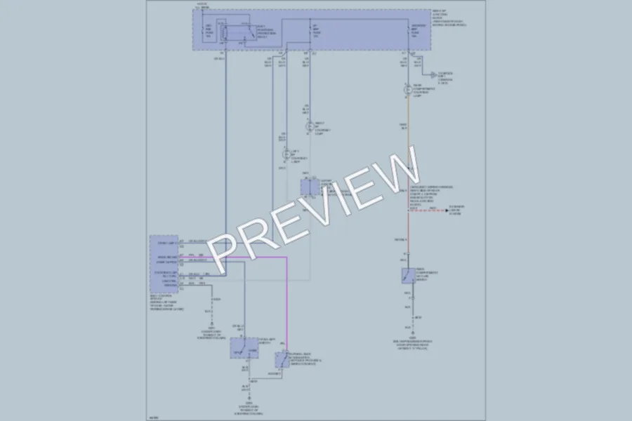2004 Chevrolet MonteCarlo Interior Lights wiring diagram preview