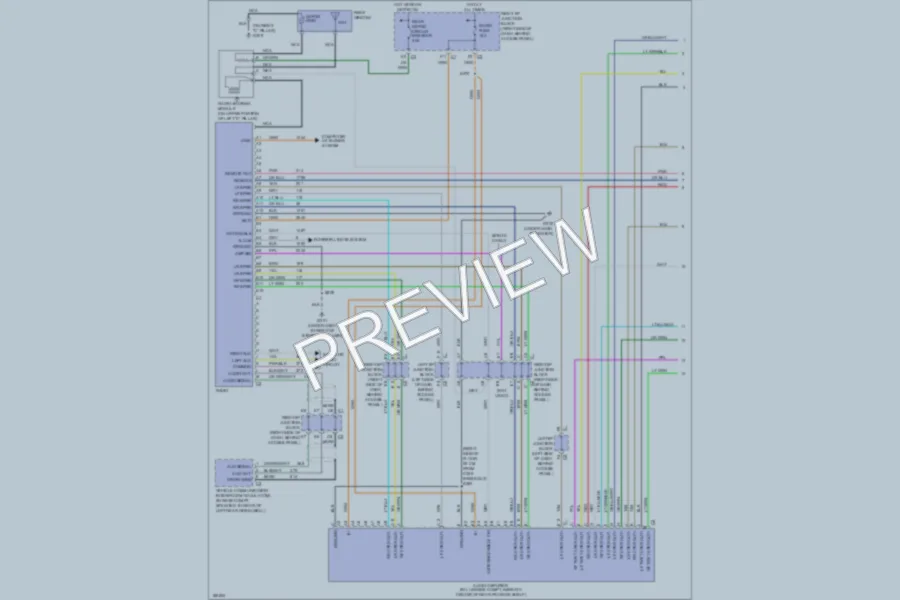 2004 Chevrolet MonteCarlo Radio wiring diagram preview