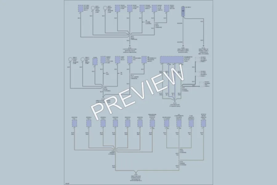 2004 Chevrolet Tracker Ground Distribution wiring diagram preview