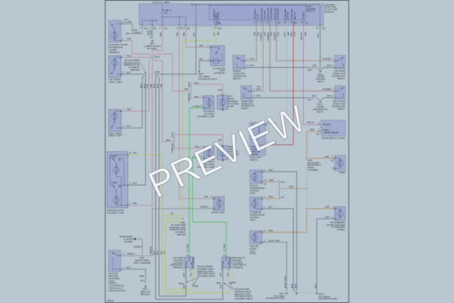 2004 Chrysler 300M Interior Lights wiring diagram preview