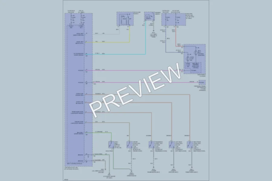 2004 Chrysler Concorde Warning Systems wiring diagram preview