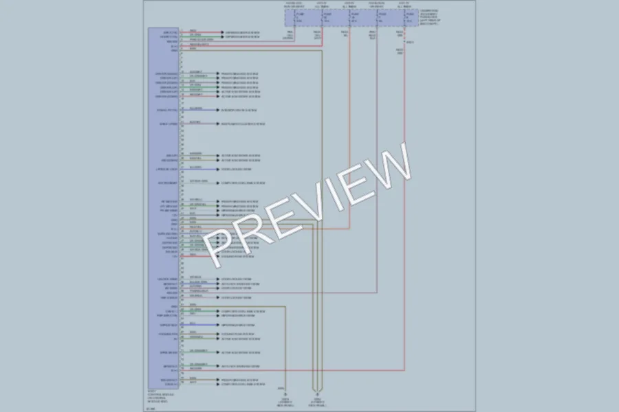 2004 Chrysler Crossfire Body Control Modules wiring diagram preview