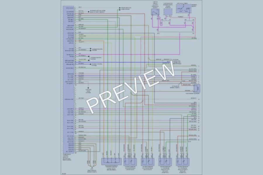 2004 Chrysler Crossfire Engine Performance wiring diagram preview