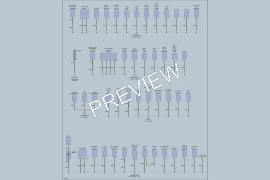2004 Chrysler Crossfire Ground Distribution wiring diagram preview