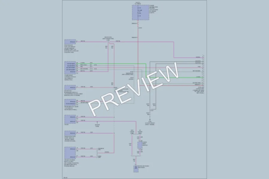2004 Chrysler PTCruiser Computer Data Lines wiring diagram preview