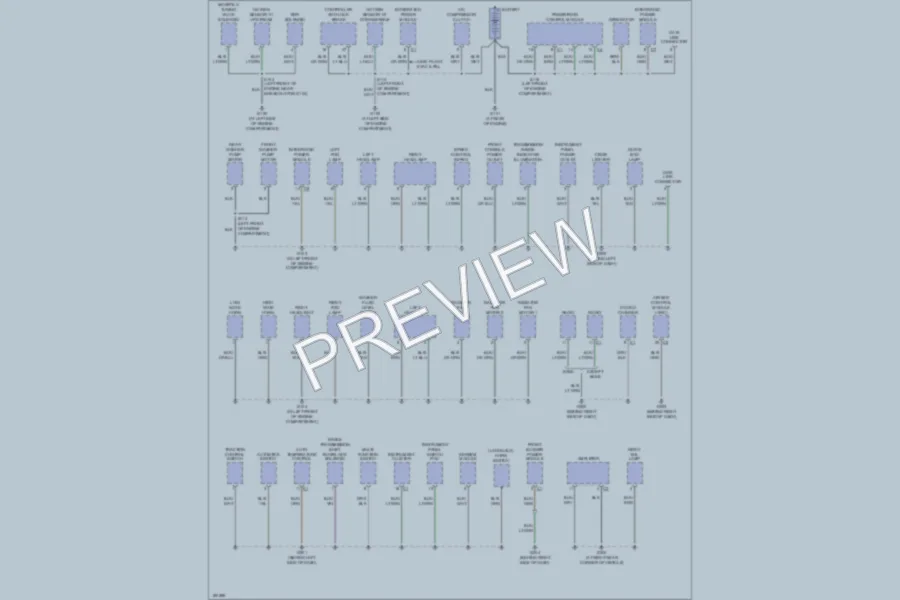 2004 Chrysler Pacifica Ground Distribution wiring diagram preview